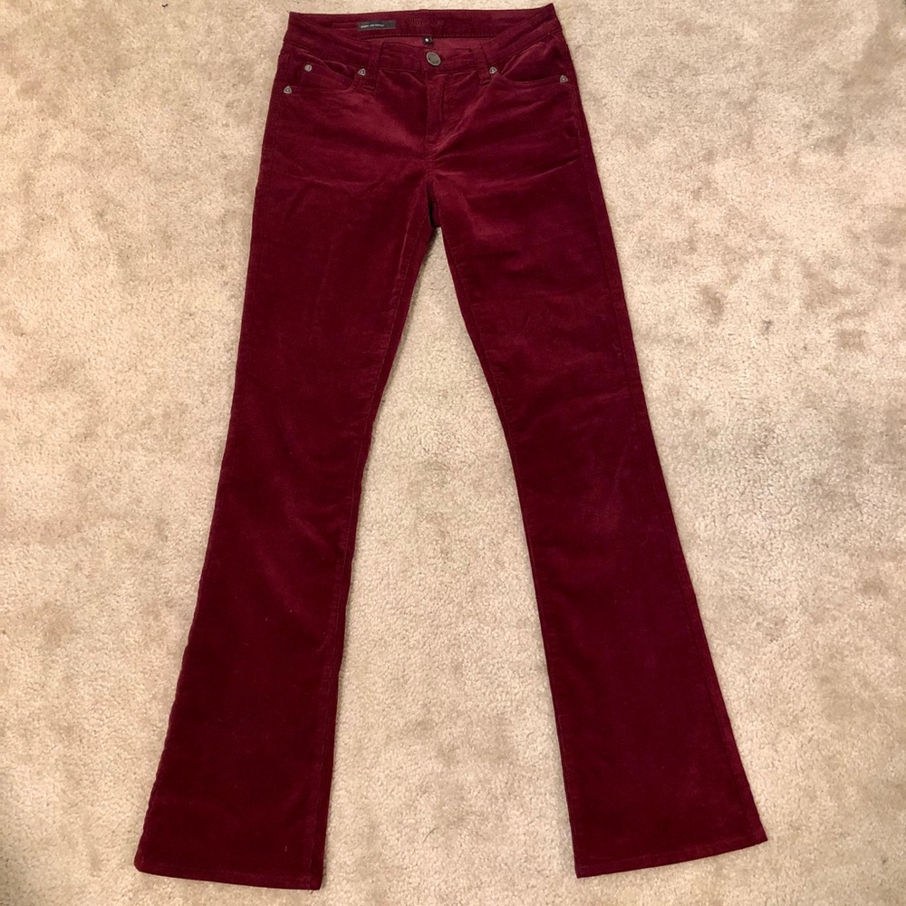 Corduroy Bootcut Pants 0